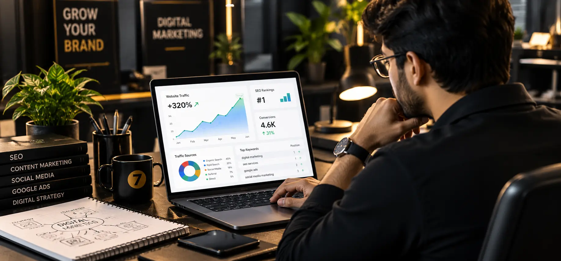 Digital marketing process