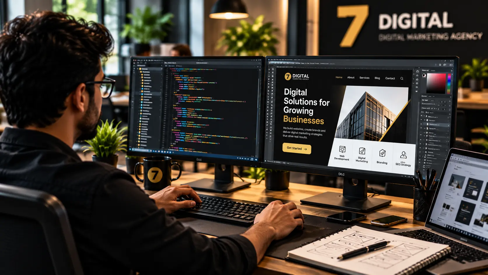 Website development process