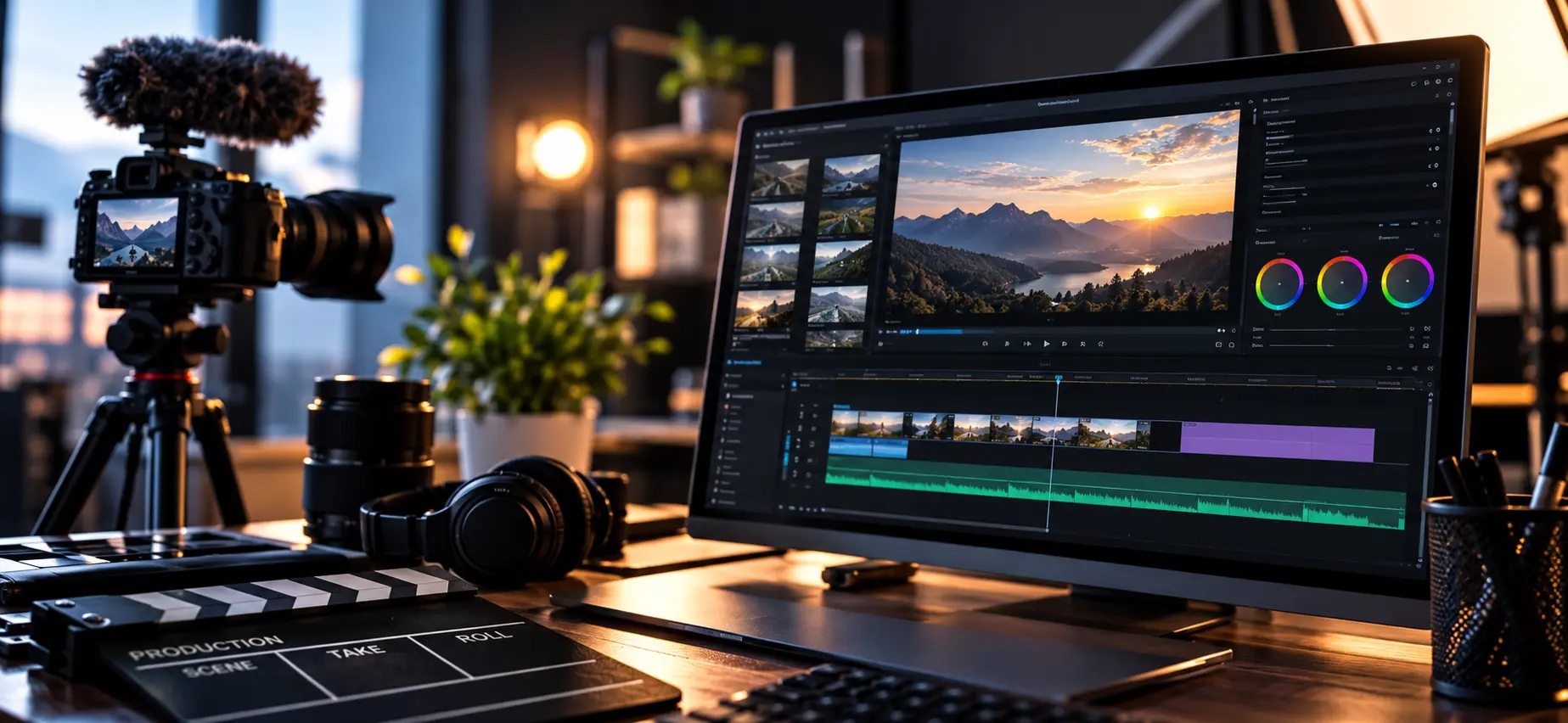 Outdoor visual storytelling and camera work